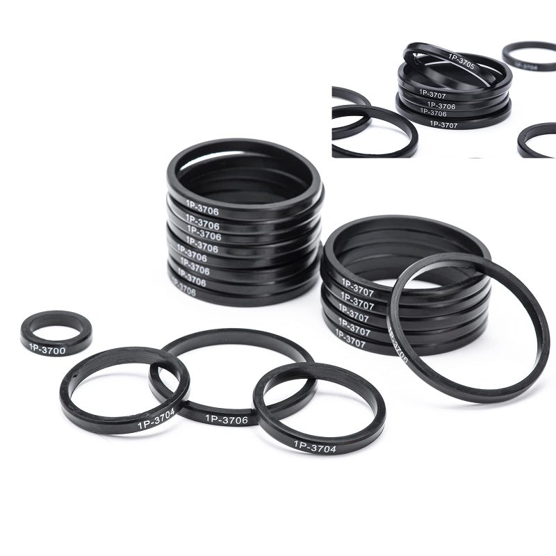 BUSY-CORNER 4C-4784 طباعة D-Ring Kit النتريل 90 خرطوم هيدروليكي تركيب Drings يناسب CAT Caterpillar Excavator 2701535 4C4784 استبدال - Image 5